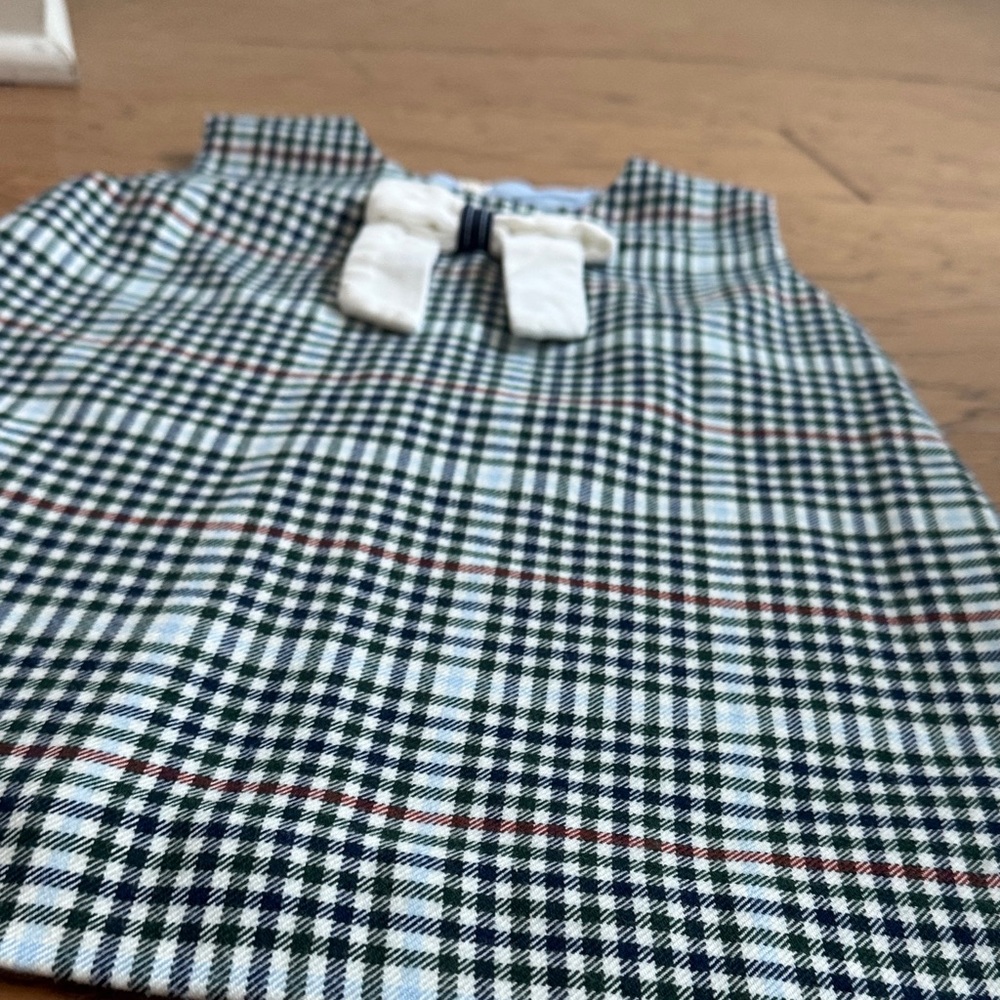 Beaufort Bonnet Company Jill Jumper Highgate Houndstooth/Palmetto Pearl Dress - Picture 5 of 10
